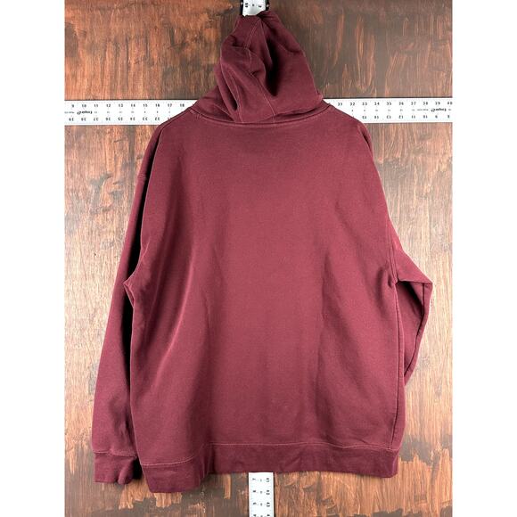 Texas A&M Aggies Champion Embroidered Pullover Hoodie Red White Mens XL NCAA ATM - Picture 7 of 7